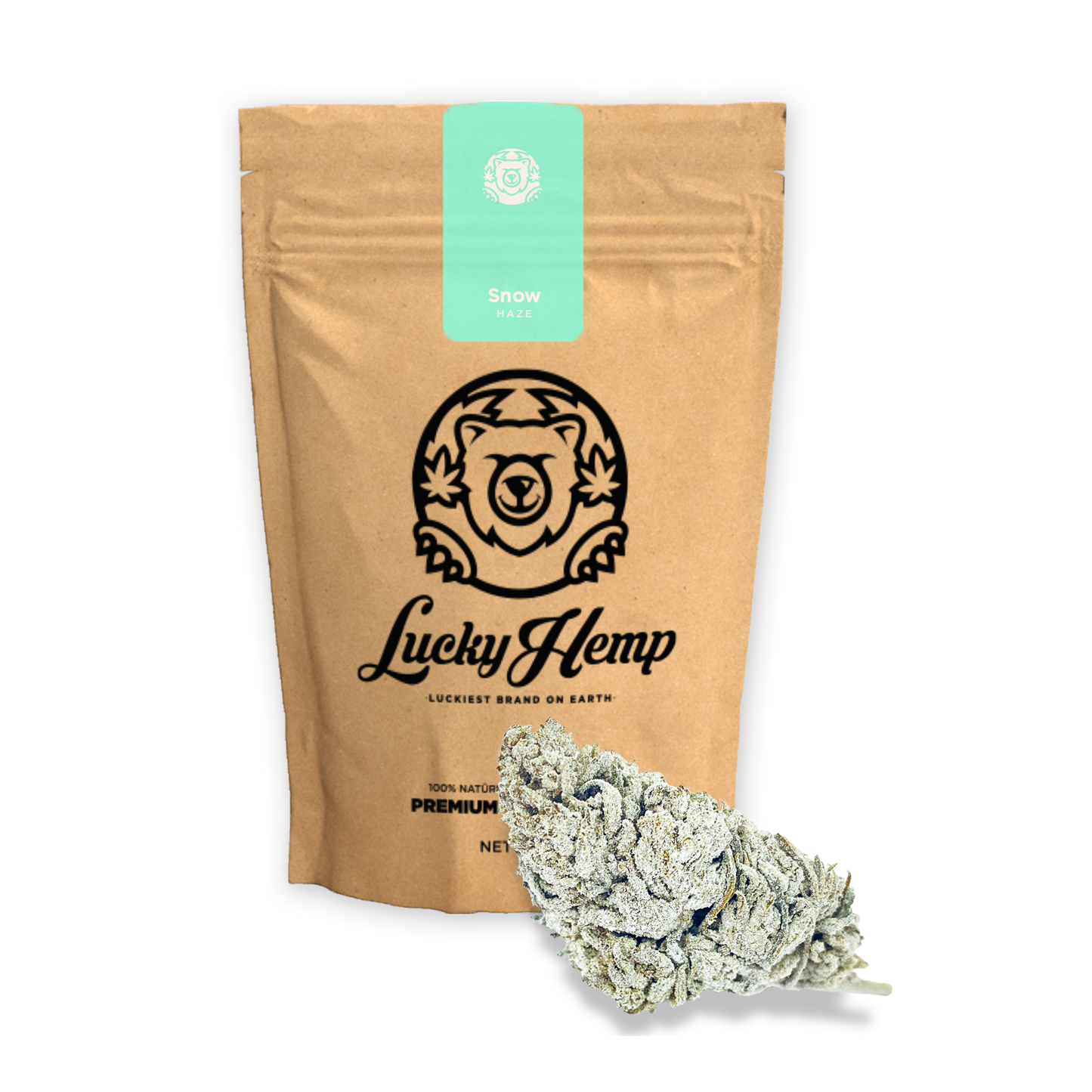 Snow Haze® 41% CBD Ökopack Blüten Lucky Hemp