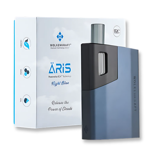 WOLKENKRAFT ÄRiS Night Blue Vaporizer Zubehör Lucky Hemp
